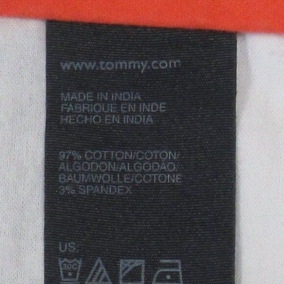 TOMMY HILFIGER Bermuda Shorts Women's Size 8 Black White Polka Dot Skimmer Capri - Picture 4 of 10